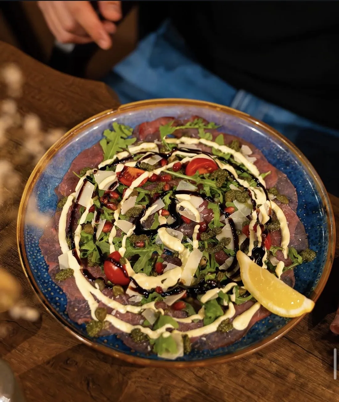 Plat servi au Manhattan Grill
